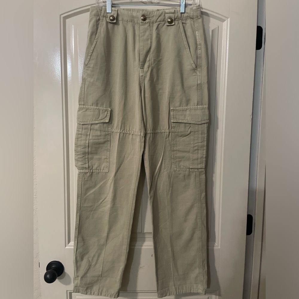 Zara Women's Cargo Pants - Light Tan